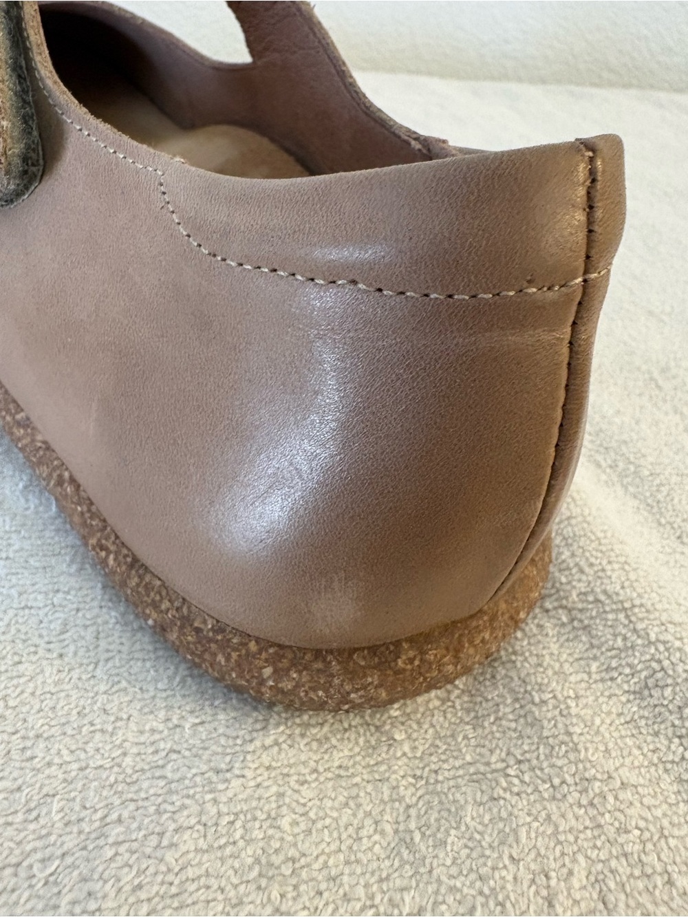 Taos Footwear Women’s Mary Jane Flats in Taupe Brown Size 41 - Picture 9 of 10
